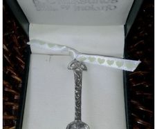 Vintage Treasures Of Ireland 925 Sterling Silver Hallmarked Celtic Designed Souvenir Tiny Miniature Decorative Spoon
