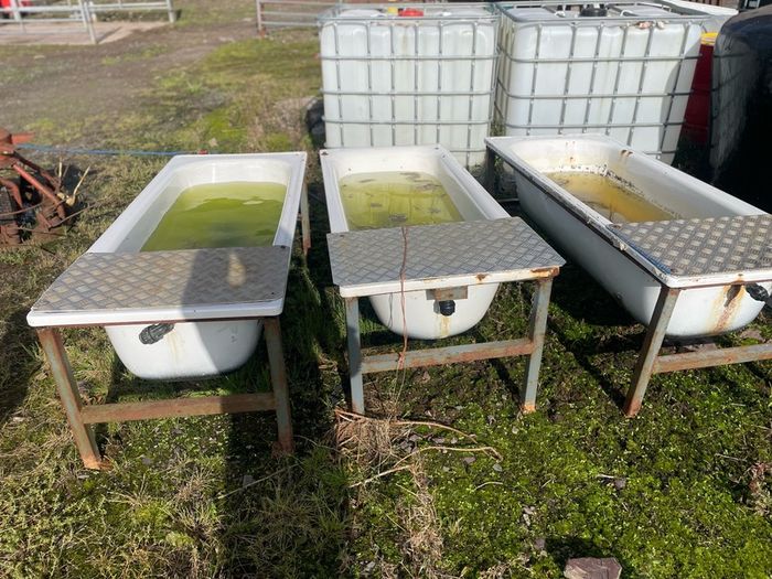 water troughs