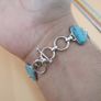 Authentic Arizona Turqouise Sterling 925 Silver Bracelet Image 6