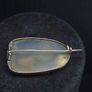 Antique Edwardian 14K Gold Natural Agate Brooch c.1900 4.8g Image 2