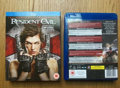 Resident evil Blu-ray boxset