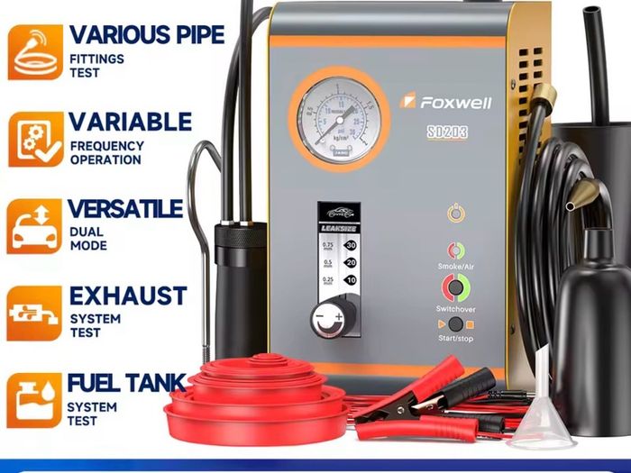 FOXWELL SD203 PRO Smoke Machine Automotive EVAP