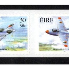 2000 Ireland Military Aviation Self-Adhesive Commemorative Stamps Mint Never Hinged (MNH)