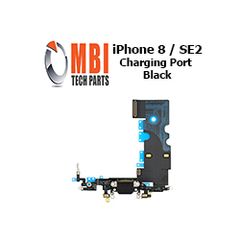 iPhone 8 SE2 Charging Dock Replacement Port Connector Flex Cable 2nd Gen Black