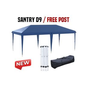 6x3m Pop Up Gazebo Party Tent Pavilion Blue