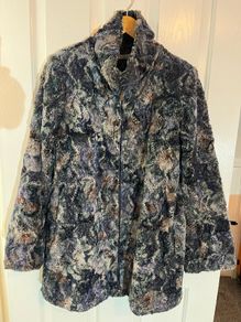 Designer Faux Fur Teddy Coat - Size 12 / Size 14