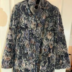 Designer Faux Fur Teddy Coat - Size 12 / Size 14