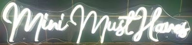 White Neon Sign - Mini Must Haves