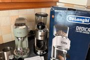 De'Longhi Dedica Espresso Machine Dedica Coffee Grinder Set