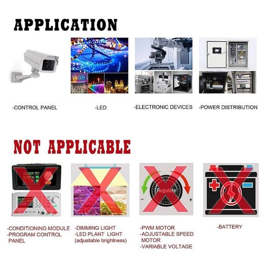 MEISHILE 24V 1000W 41.7A LED Driver Switching Power Supply 110VAC-DC24V Transformer Monitoring Power Supply Industrial Power Universal Type 1000 Watts