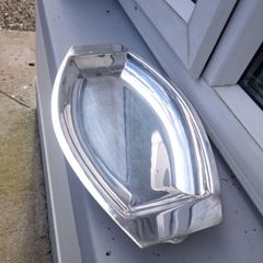 old silver  dish