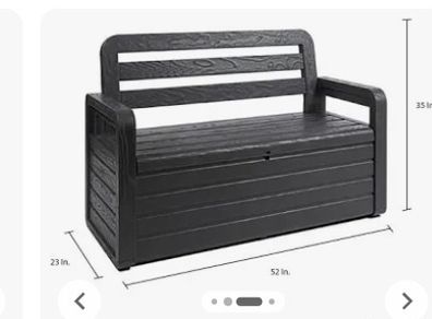 storage bench seat
