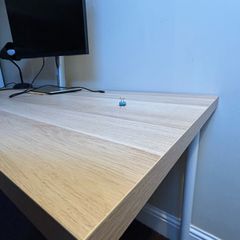 Ikea Langkapten White Oak Desk