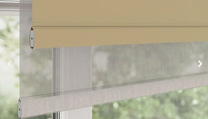 Brand New Blackout Blinds - double with sheer