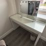 makeup desk with mirror Image 3