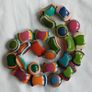 Necklace - bright, bold colours Image 3