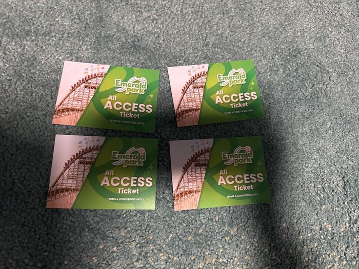 Emerald park all access tickets