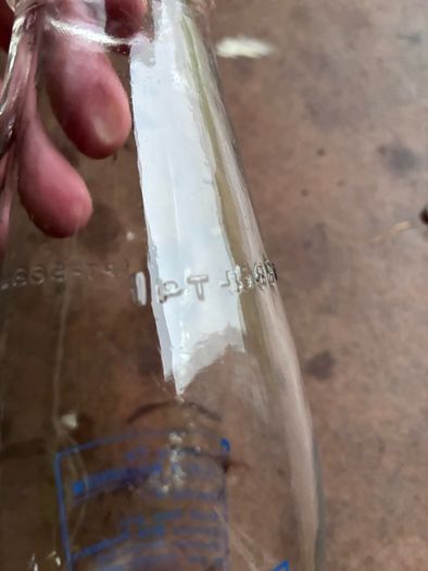 Dublin Millennium milk bottle