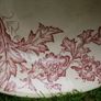 Antique  England  Water Basin 15" Image 4