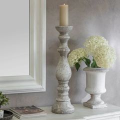 Pillar Stone Candlesticks