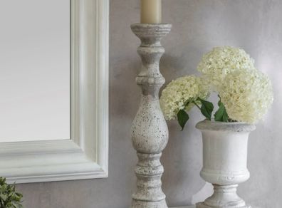 Pillar Stone Candlesticks