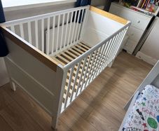 Adjustable Height Cot Bed in Good Condition