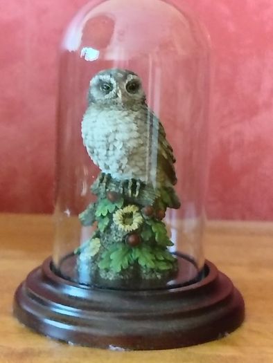 Vintage Country Artists Miniature Owl Sculpture