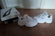 Brand NEW FILA Disruptor II leather trainers size 38(4.5UK)