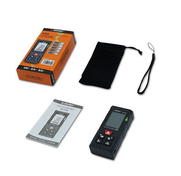 Laser Distance Meter, 50M  Rangefinder, Laser Tape