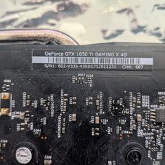 Msi Geforce Gtx 1050 Ti Gaming X 4g