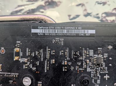 Msi Geforce Gtx 1050 Ti Gaming X 4g