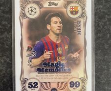 Match Attax Champions League Lionel Messi Magic Memories