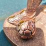 Two Gilded footballers Image 4