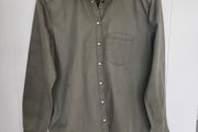 BDG Khaki Cotton Shirt,  Size M