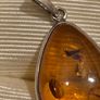 925 Sterling Silver Baltic Amber Pendant Image 9