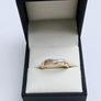 9ct Yellow Gold Diamond Crossover Eternity Ring Image 2