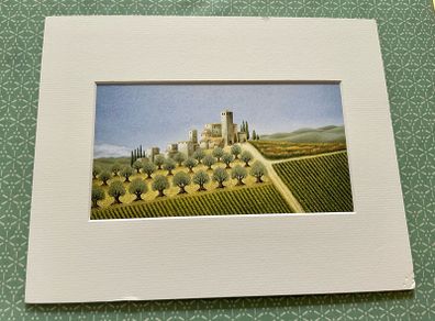 Lowell Herrero - Tuscan Hillside With Olive Trees
