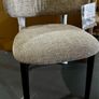 3 x Beige Fabric Dining Chairs Like New in Box Image 3