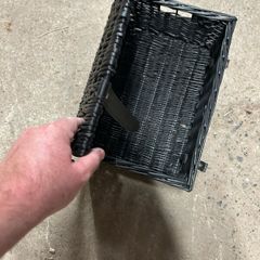 Wicker baskets  boxes