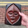 Carved wooden Face Image 2