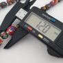 Antique Venetian Style MultiColor Mix Glass Beads Necklace Image 3