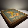 Vintage French Nain Jaune Game - Jura Wooden Box, 5 Trays - Mid-20th Century Image 9