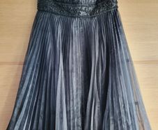 Black strapless  dress