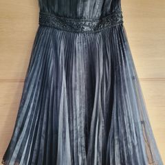 Black strapless  dress