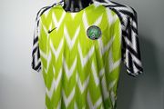 Nigeria Nike Home 2018 Football Jersey Size Xxl - Rare Retro Soccer Shirt
