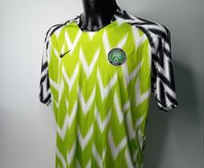 Nigeria Nike Home 2018 Football Jersey Size Xxl - Rare Retro Soccer Shirt
