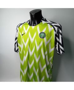 Nigeria Nike Home 2018 Football Jersey Size Xxl - Rare Retro Soccer Shirt