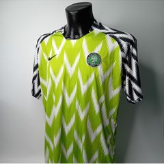 Nigeria Nike Home 2018 Football Jersey Size Xxl - Rare Retro Soccer Shirt