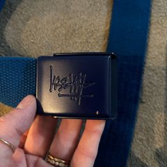 Stussy blue belt