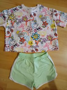 Next Shorts & Tshirt Set 2-3 yrs